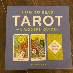 How to read Tarot; a modern guide book.